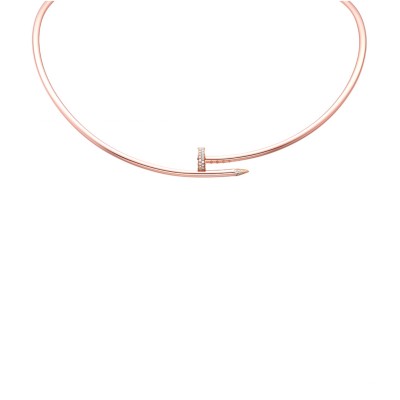CARTIER COLLIER TORQUE JUSTE UN CLOU, MODELLO PICCOLO, DIAMANTI REF.N7424419